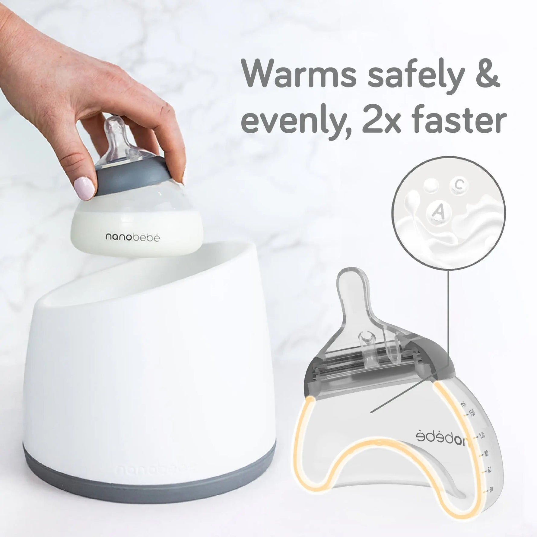 Nanobébé Breastmilk Baby Bottle - 