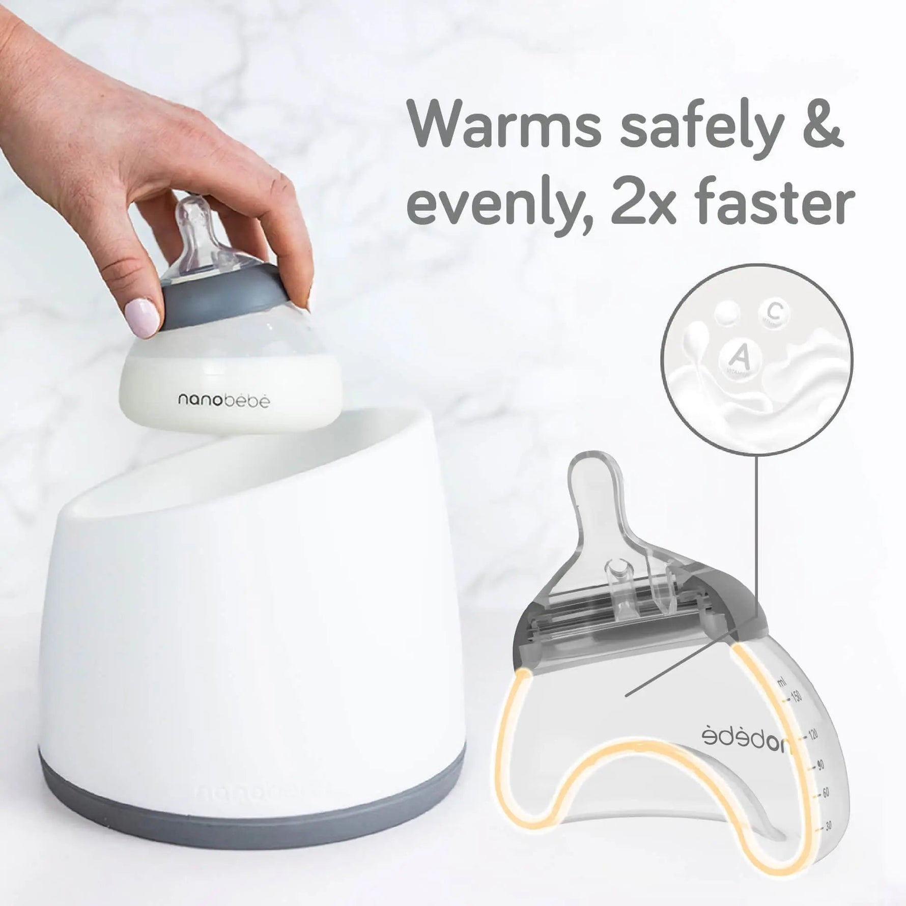 Nanobébé Breastmilk Bottle Starter Set - 