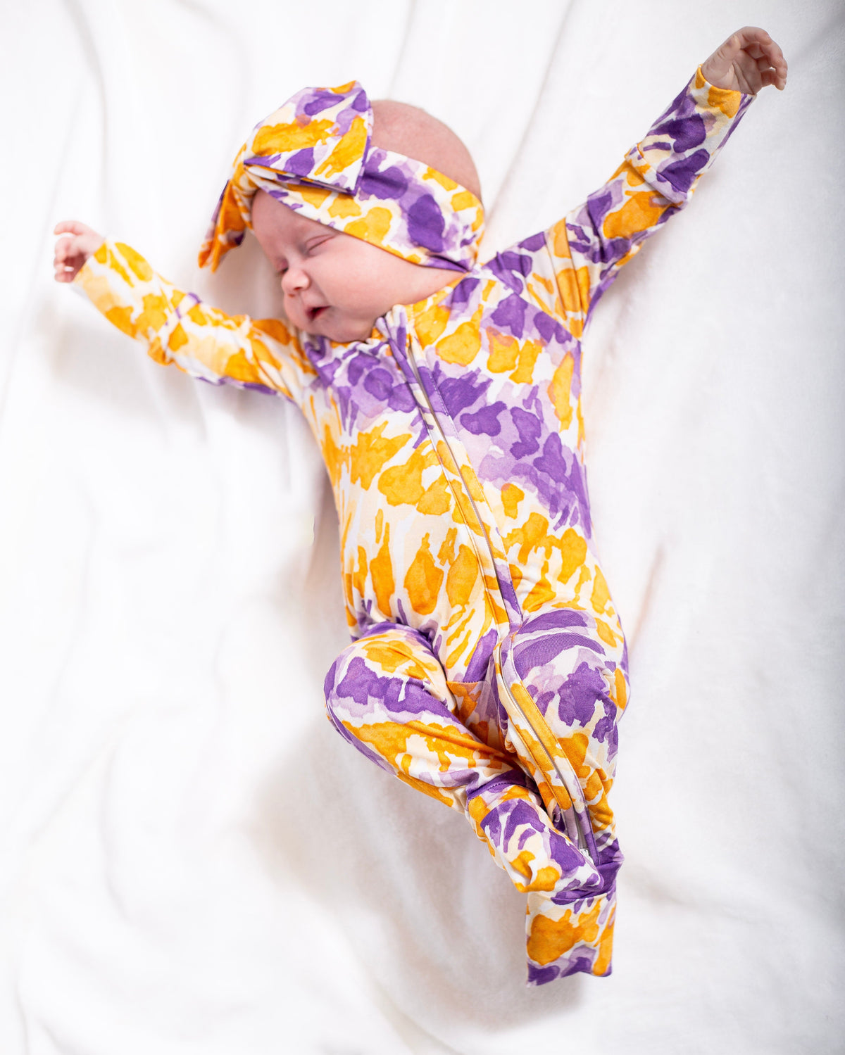 Tie Dye Baby Onesie | Soft Colorful Infant Bodysuit by Rayn’s Tiny Stitches