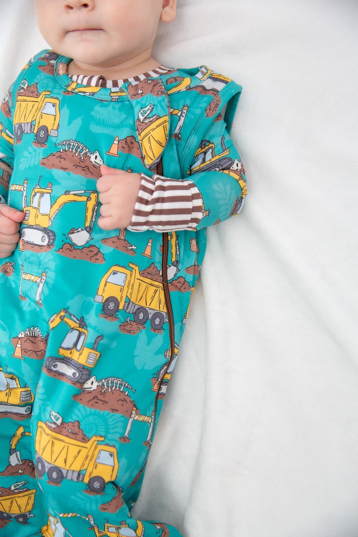 My First Fossil Adventure Bamboo Sleep Sack 1.0 TOG by Rayn’s Tiny Stitches