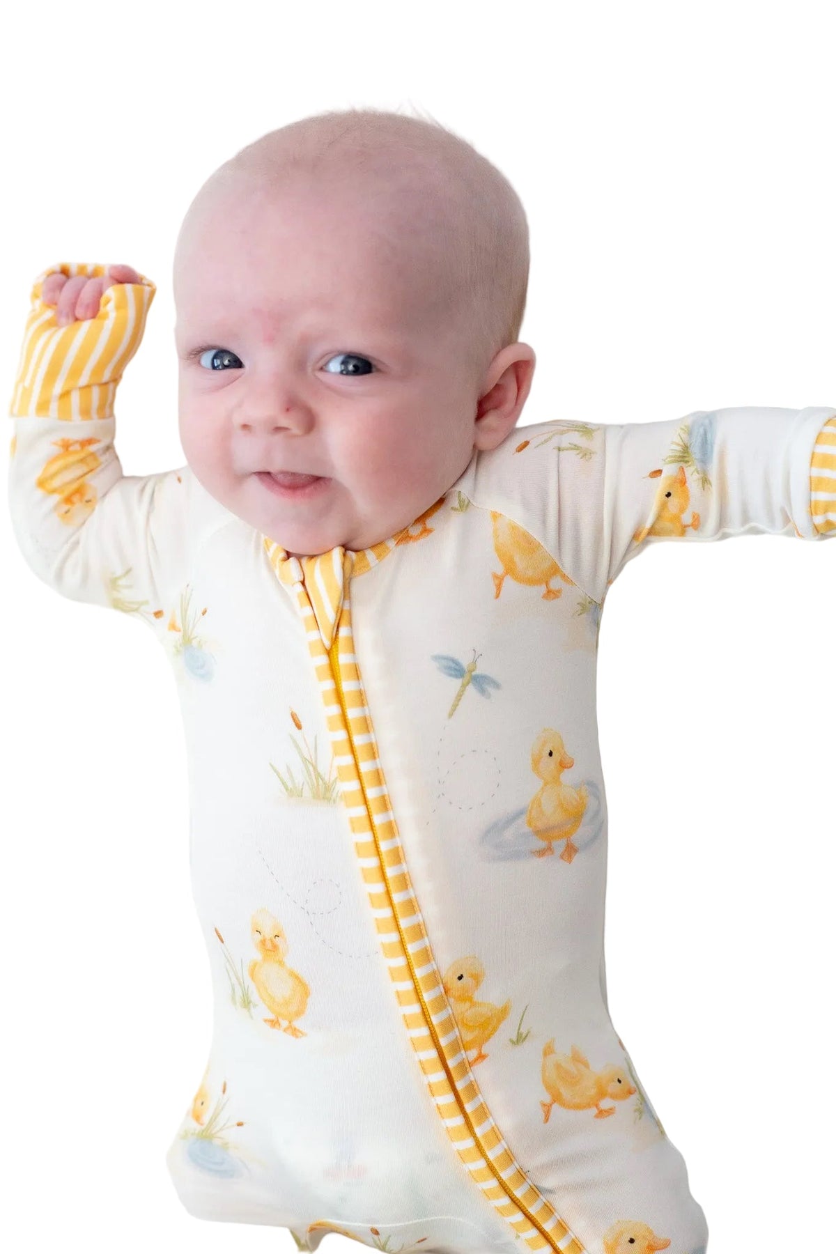 My First Waddle Bamboo Onesie | Soft Baby Bodysuit by Rayn’s Tiny Stitches
