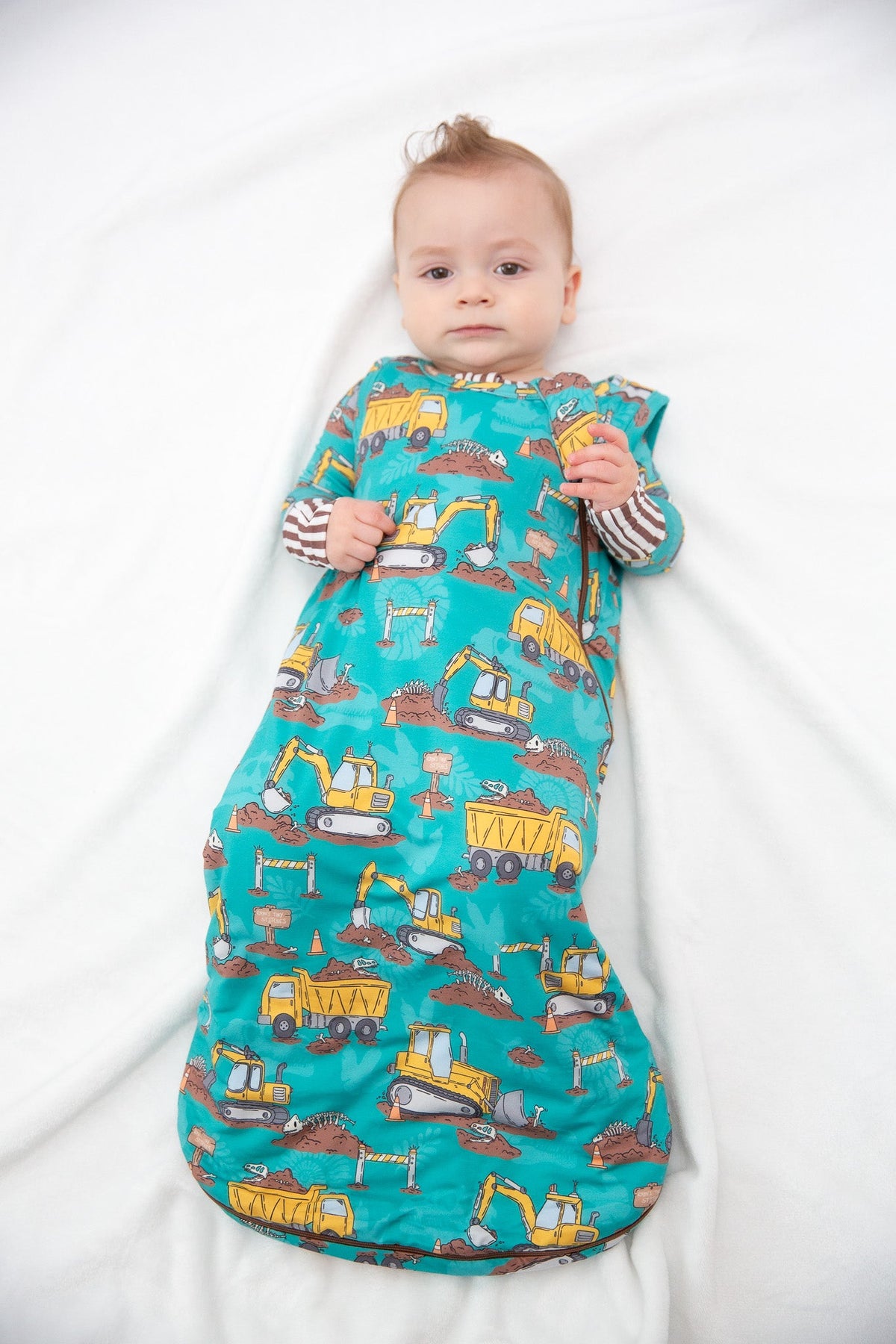 My First Fossil Adventure Bamboo Sleep Sack 1.0 TOG by Rayn’s Tiny Stitches