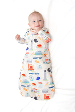 My First Windy City Bamboo Sleep Sack | Limited Edition Chicago Baby Sleep Bag by Rayn’s Tiny Stitches