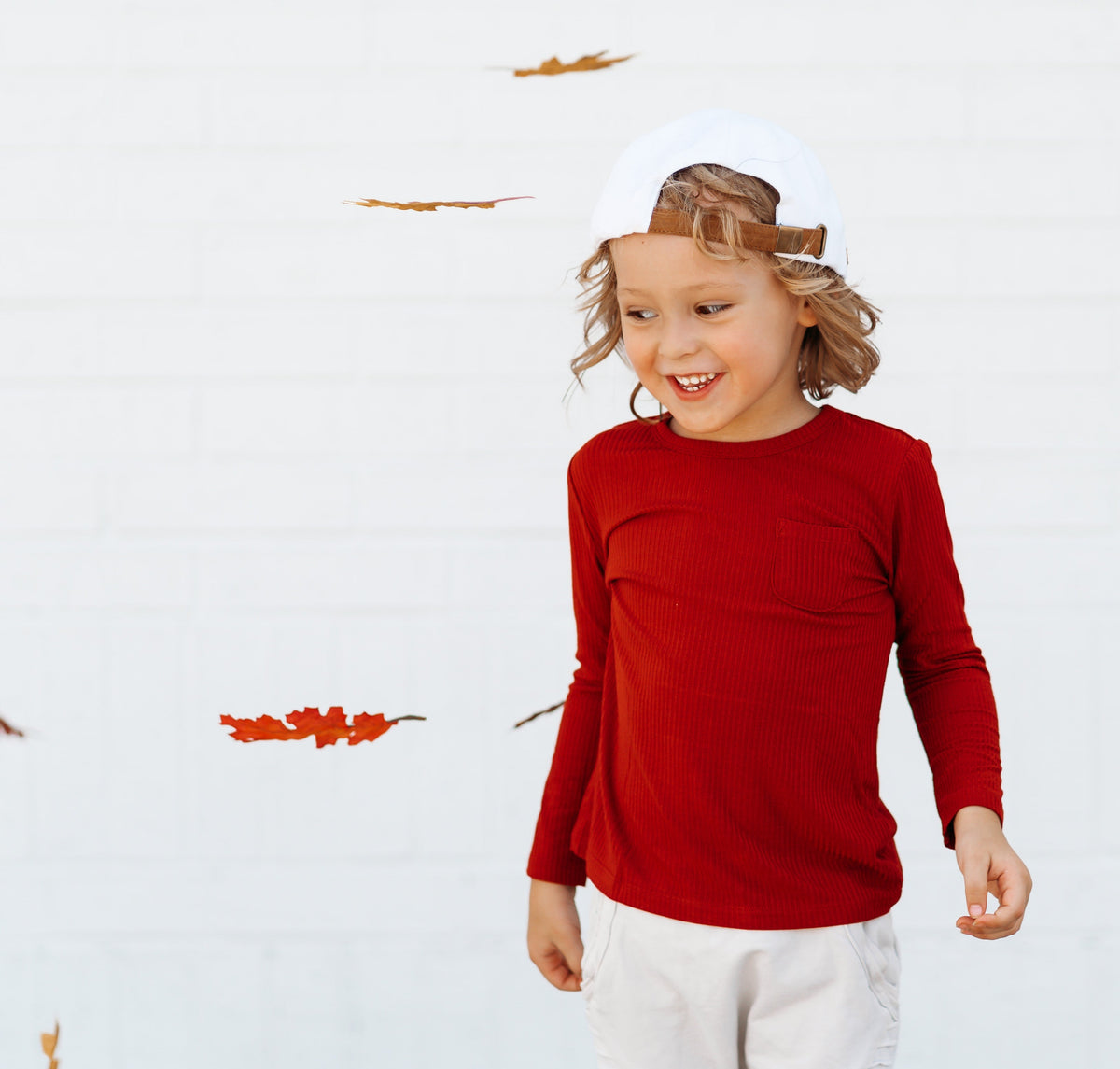 DREAM BIG LITTLE CO BRICK RIB DREAM POCKET TEEEveretts Place