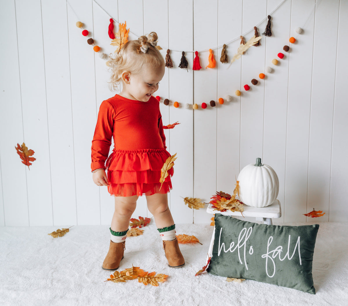 DREAM BIG LITTLE CO BRICK RIB DREAM TUTU BODYSUIT DRESSEveretts Place
