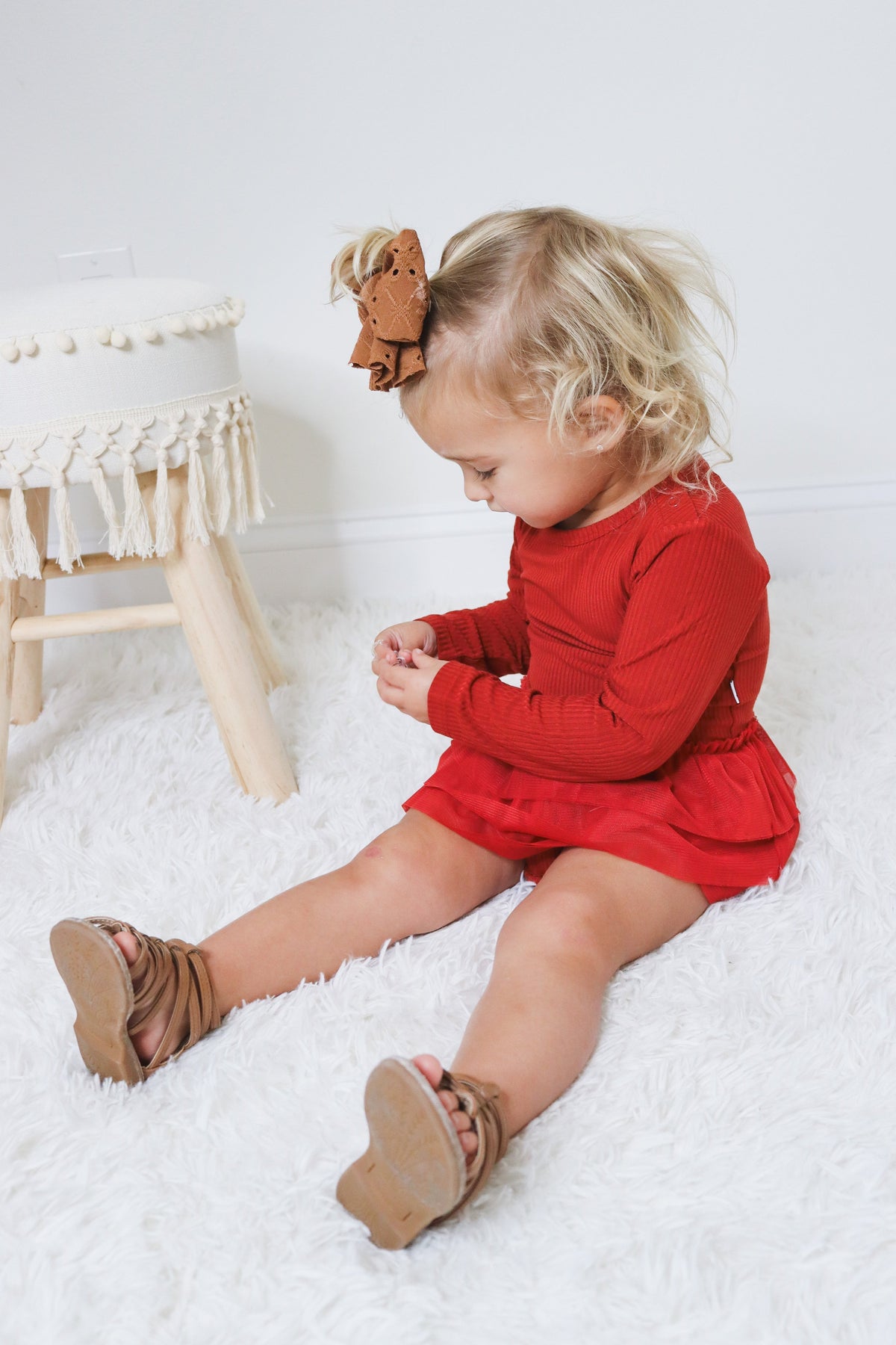 DREAM BIG LITTLE CO BRICK RIB DREAM TUTU BODYSUIT DRESSEveretts Place