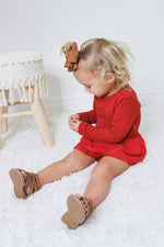 DREAM BIG LITTLE CO BRICK RIB DREAM TUTU BODYSUIT DRESSEveretts Place