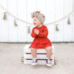 DREAM BIG LITTLE CO BRICK RIB DREAM TUTU BODYSUIT DRESSEveretts Place