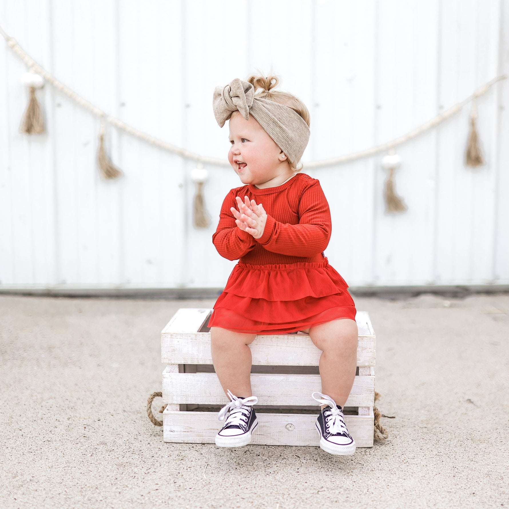 DREAM BIG LITTLE CO BRICK RIB DREAM TUTU BODYSUIT DRESSEveretts Place