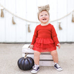 DREAM BIG LITTLE CO BRICK RIB DREAM TUTU BODYSUIT DRESSEveretts Place