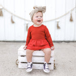 DREAM BIG LITTLE CO BRICK RIB DREAM TUTU BODYSUIT DRESSEveretts Place