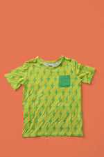 DREAM BIG LITTLE CO BRIGHT BOLTS DREAM POCKET TEEEveretts Place