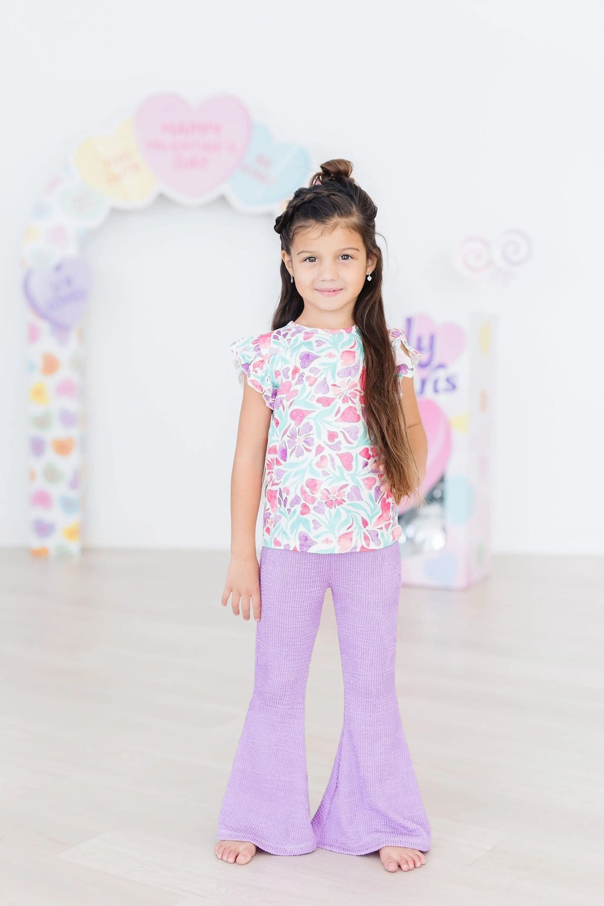 Mila & Rose ® Bright Lilac Scrunchy Bells - 
