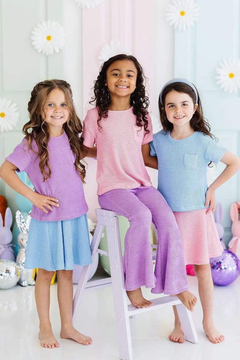 Mila & Rose ® Bright Lilac Scrunchy Bells - 