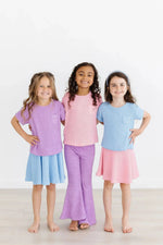 Mila & Rose ® Bright Lilac Scrunchy Bells - 