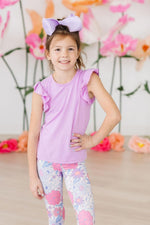 Mila & Rose ® Girly Ruffle Tee for Mila - Perfect for Skirts and Shorts -