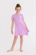 Mila & Rose ® Bright Lilac T-Shirt Dress - 