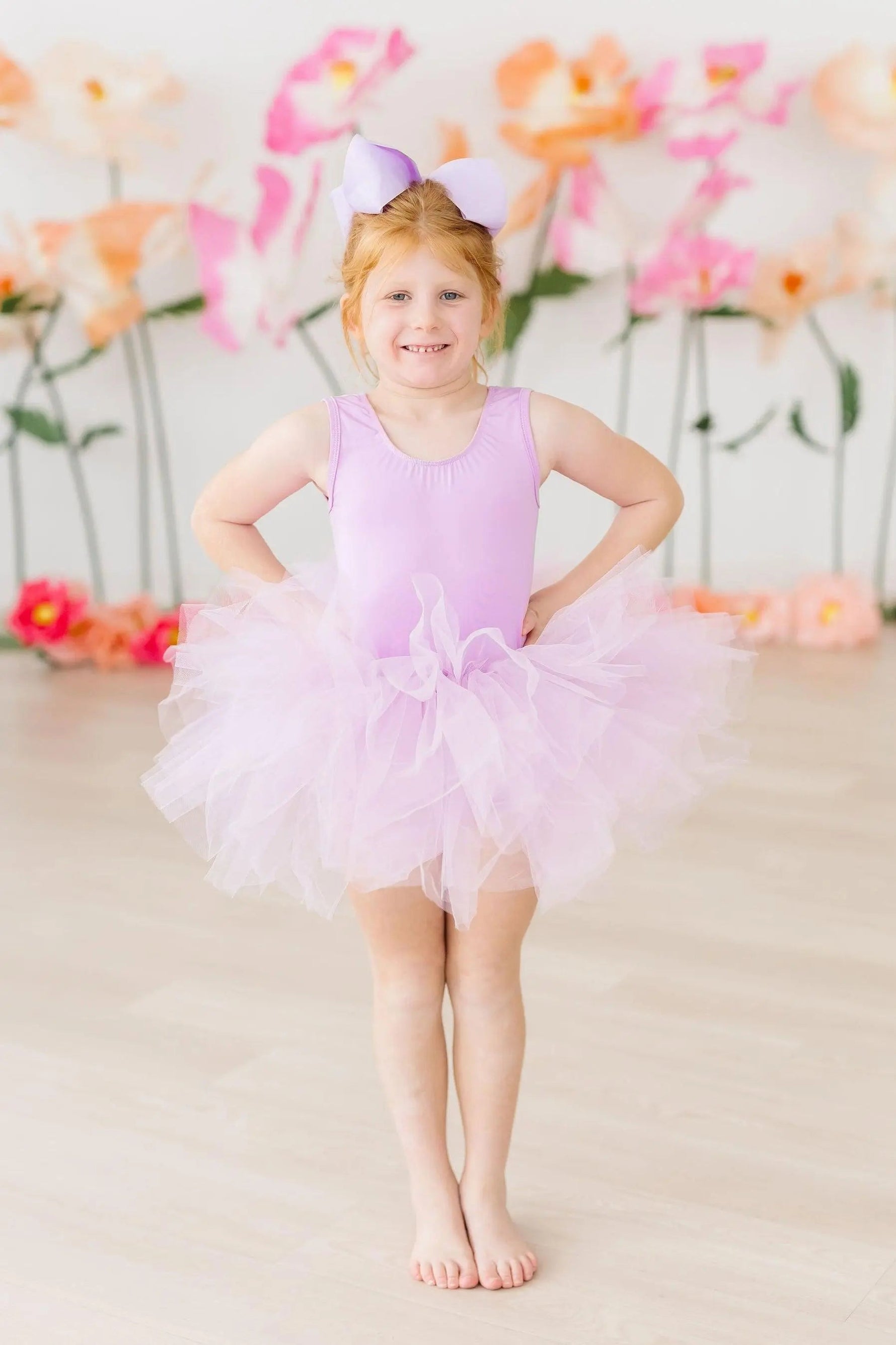 Mila & Rose ® Bright Lilac Tank Tutu Leotard - 