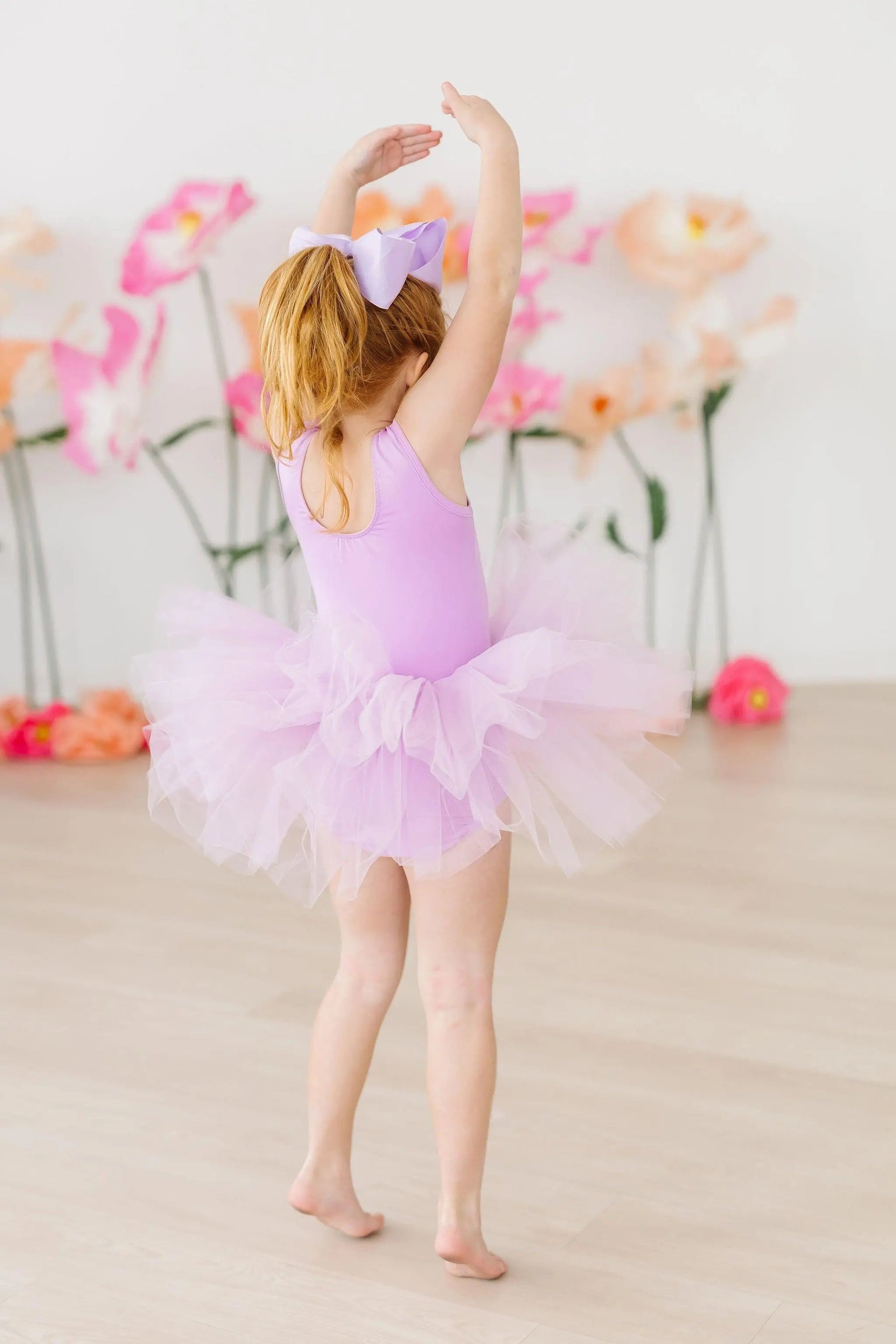 Mila & Rose ® Bright Lilac Tank Tutu Leotard - 