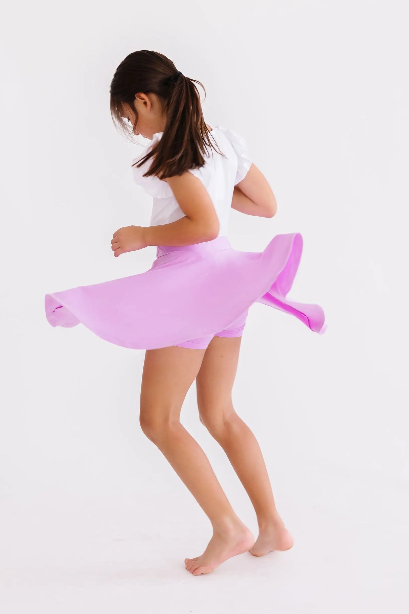 Mila & Rose ® Bright Lilac Twirl Skort - 