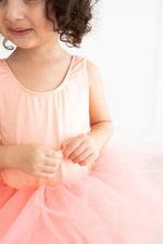 Mila & Rose ® Bright Peach Tank Tutu Leotard For Girls By Mila And Rose - 