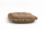 Little Mae & Co Brown Gingham Ruffle Baby Lounger Cover - 
