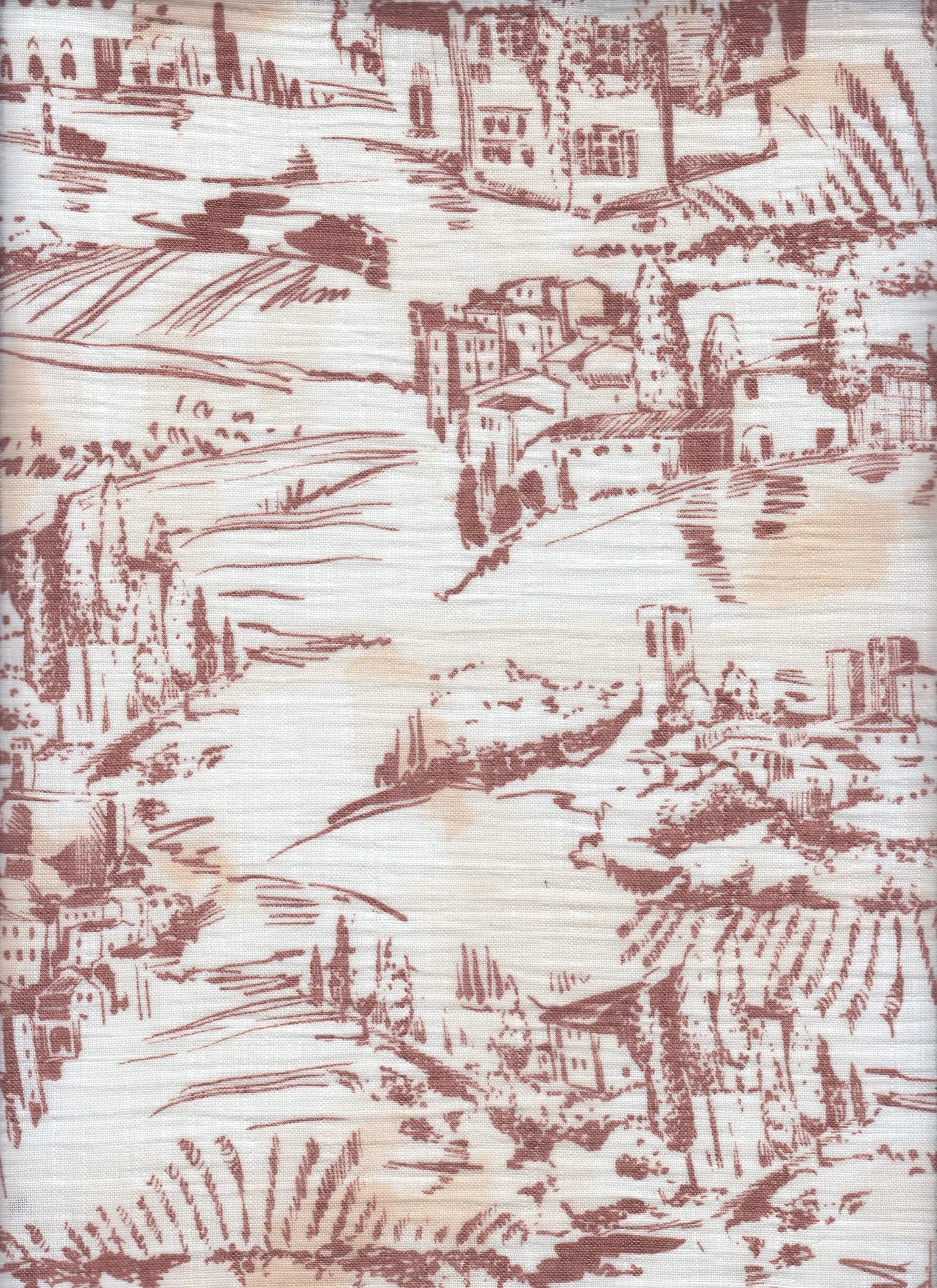 Little Mae & Co Brown Toile Ruffle Nursing Pillow Cover - 