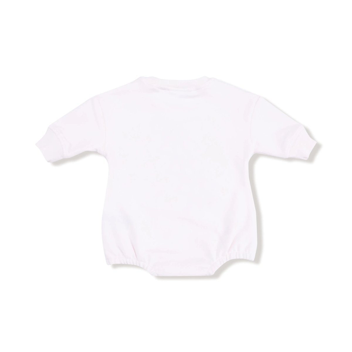 Angel Dear Bubble Sweatshirt With Pink Bow Applique For Cozy Layers - Everetts Place Boutique - 