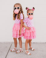 DREAM BIG LITTLE CO BUBBLEGUM CHECKERS DREAM TUTU DRESSEveretts Place