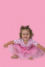 DREAM BIG LITTLE CO BUBBLEGUM CHECKERS DREAM TUTU DRESSEveretts Place