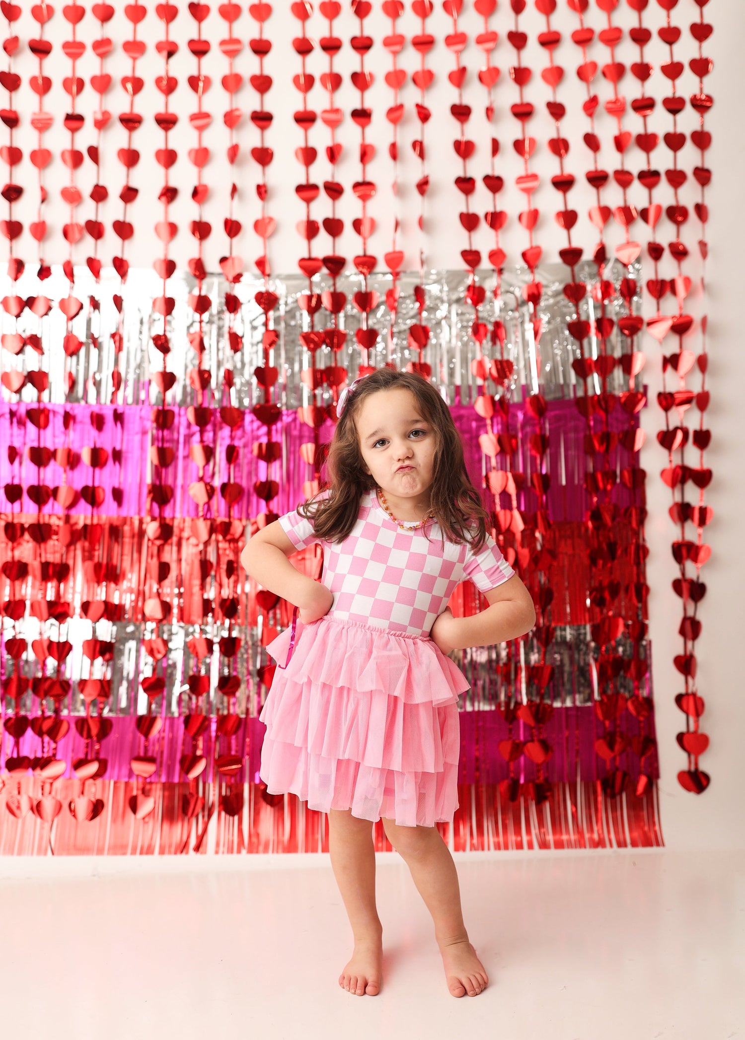 DREAM BIG LITTLE CO BUBBLEGUM CHECKERS DREAM TUTU DRESSEveretts Place