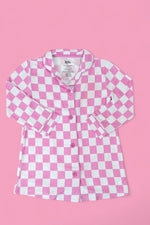 DREAM BIG LITTLE CO BUBBLEGUM CHECKERS GIRL'S DREAM GOWNEveretts Place