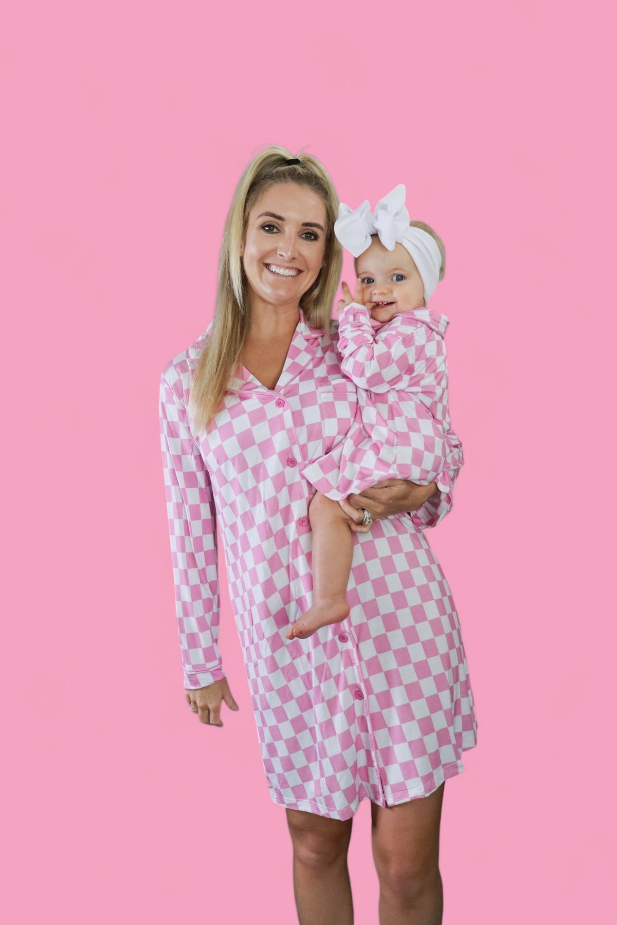 DREAM BIG LITTLE CO BUBBLEGUM CHECKERS GIRL'S DREAM GOWNEveretts Place