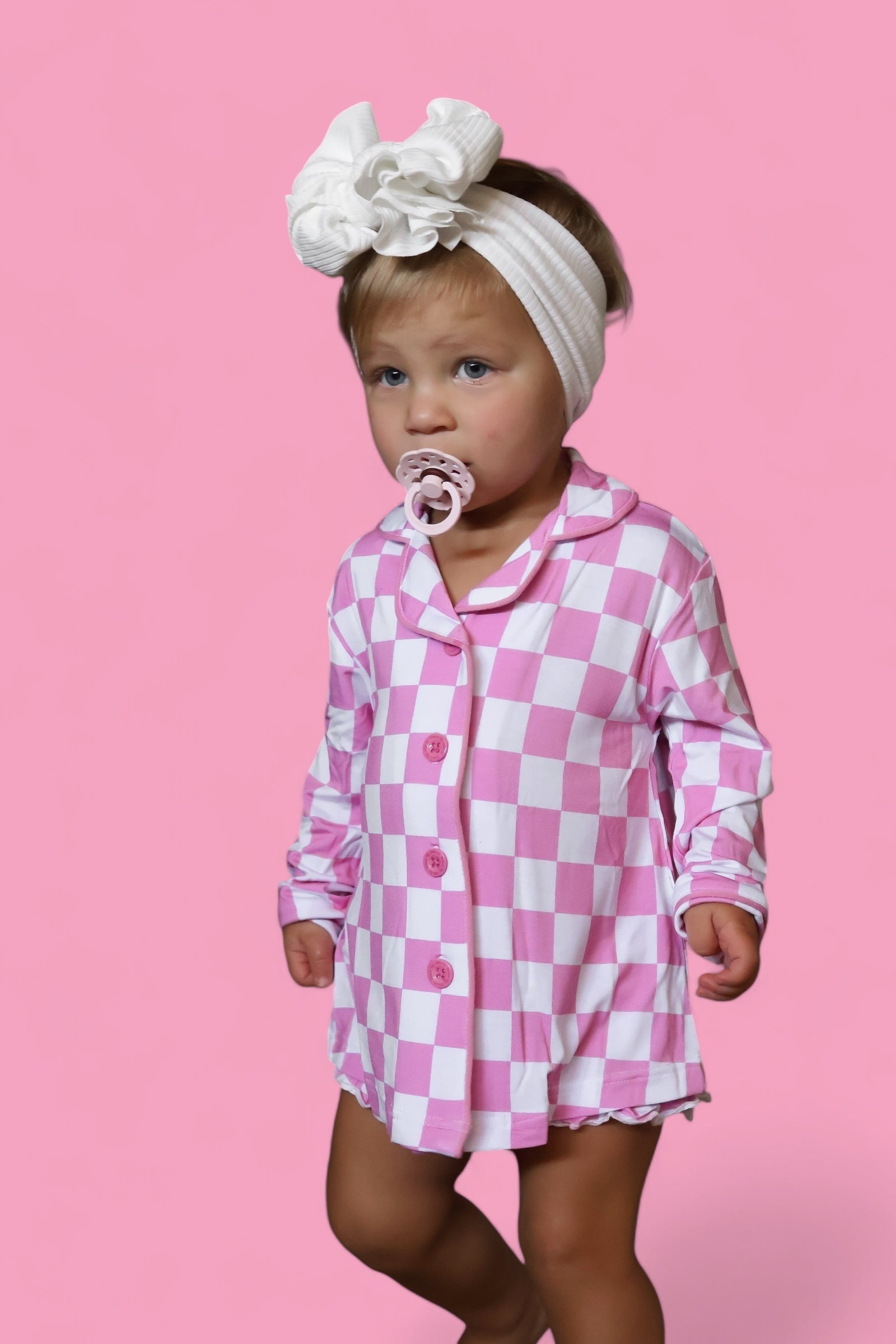 DREAM BIG LITTLE CO BUBBLEGUM CHECKERS GIRL'S DREAM GOWNEveretts Place