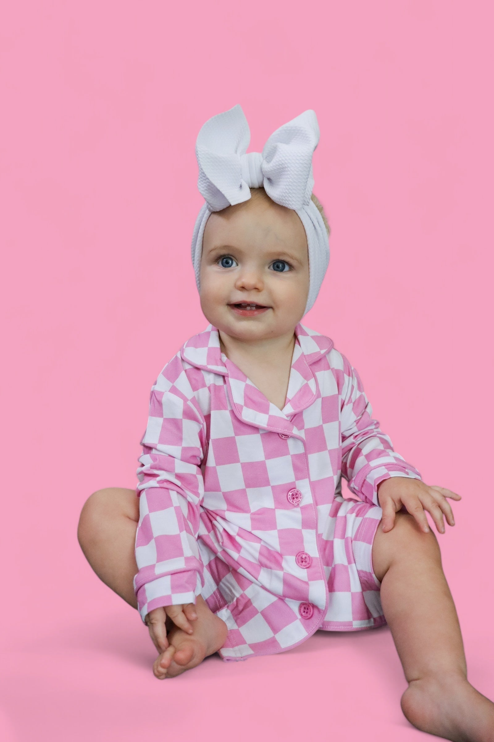 DREAM BIG LITTLE CO BUBBLEGUM CHECKERS GIRL'S DREAM GOWNEveretts Place