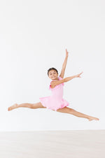 Mila & Rose ® Bubblegum Pink S/S Twirl Leotard - 