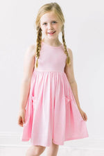 Mila & Rose ® Bubblegum Pink Tank Pocket Twirl Dress - 