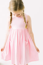 Mila & Rose ® Bubblegum Pink Tank Pocket Twirl Dress - 