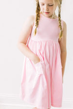 Mila & Rose ® Bubblegum Pink Tank Pocket Twirl Dress - 