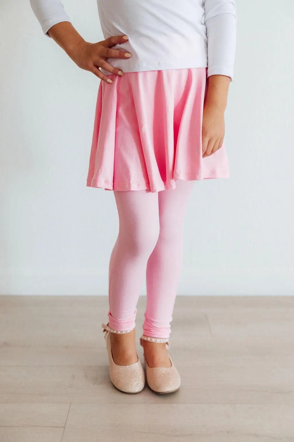 Bubblegum Pink Twirl Skegging - Pink, Waist, Tights, Child, Sock | Everetts Place