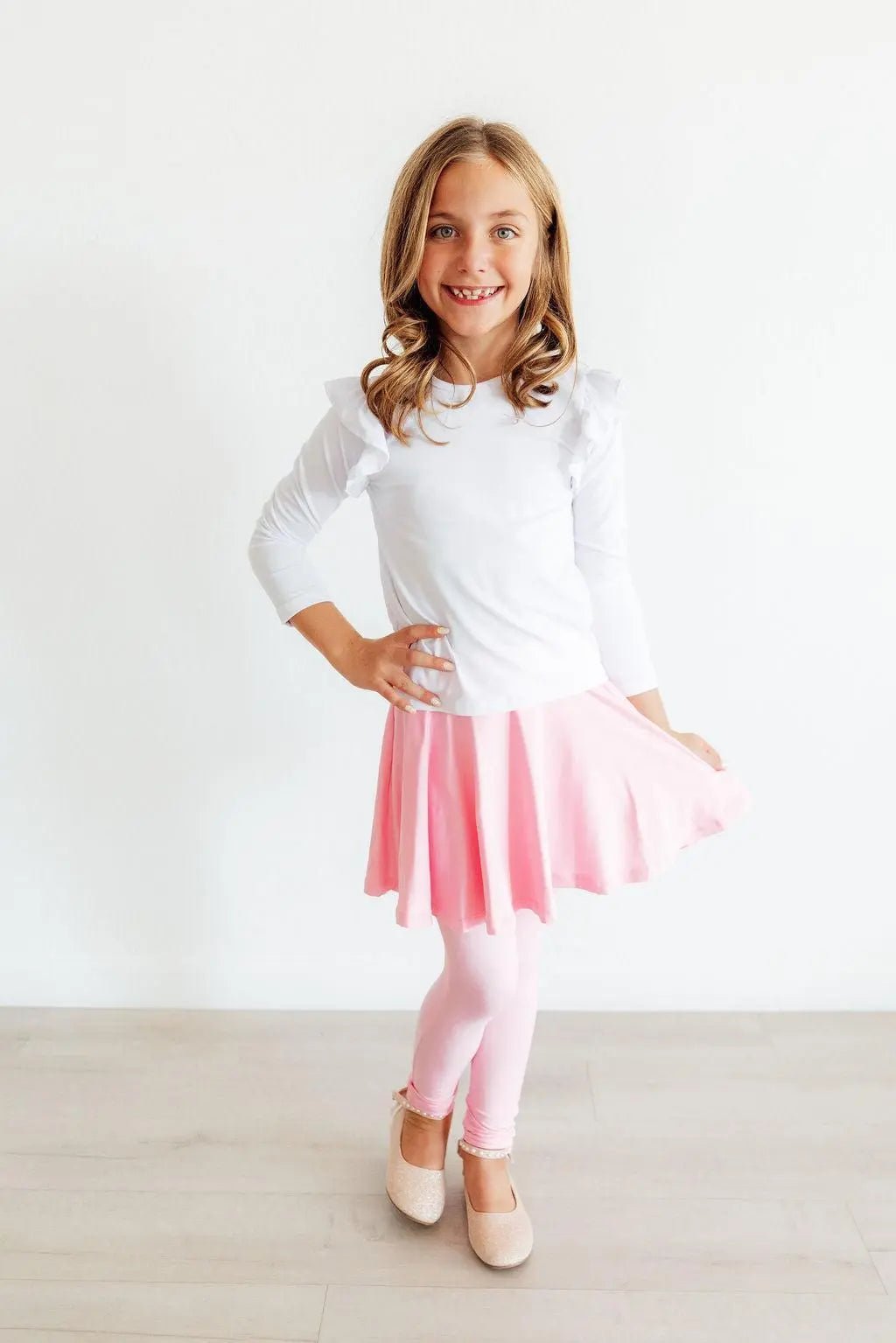 Mila & Rose ® Bubblegum Pink Twirl Skegging - 