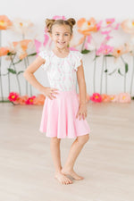 Mila & Rose ® Bubblegum Pink Twirl Skort - 