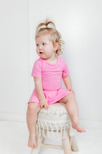 DREAM BIG LITTLE CO BUBBLEGUM RIB DREAM BODYSUIT DRESSEveretts Place