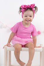 DREAM BIG LITTLE CO BUBBLEGUM RIB DREAM TUTU BODYSUIT DRESSEveretts Place