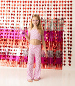 DREAM BIG LITTLE CO BUBBLEGUM WAVY CHECKERS DREAM SMOCKED FLARE SETEveretts Place