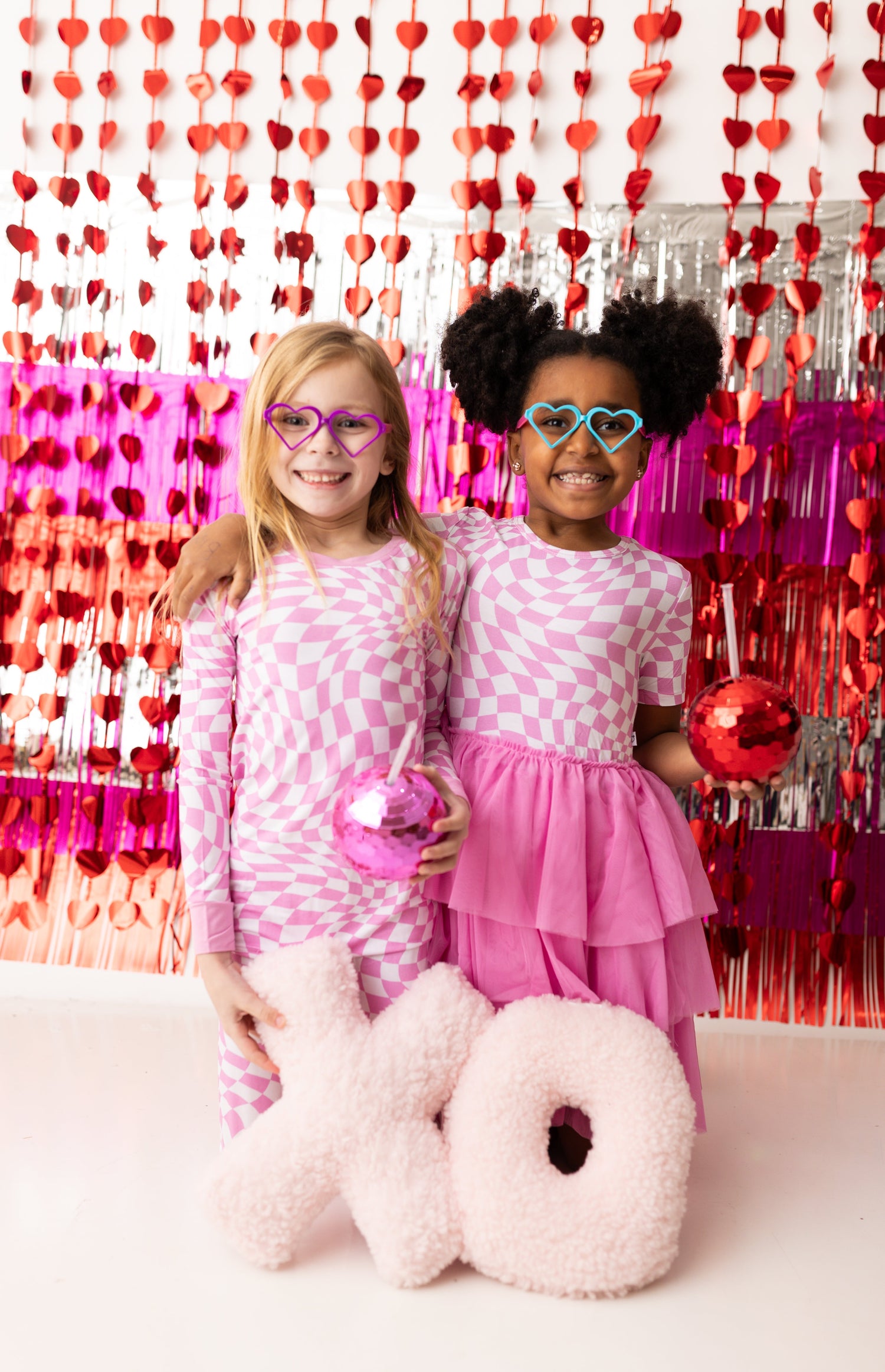 DREAM BIG LITTLE CO BUBBLEGUM WAVY CHECKERS DREAM TUTU DRESSEveretts Place