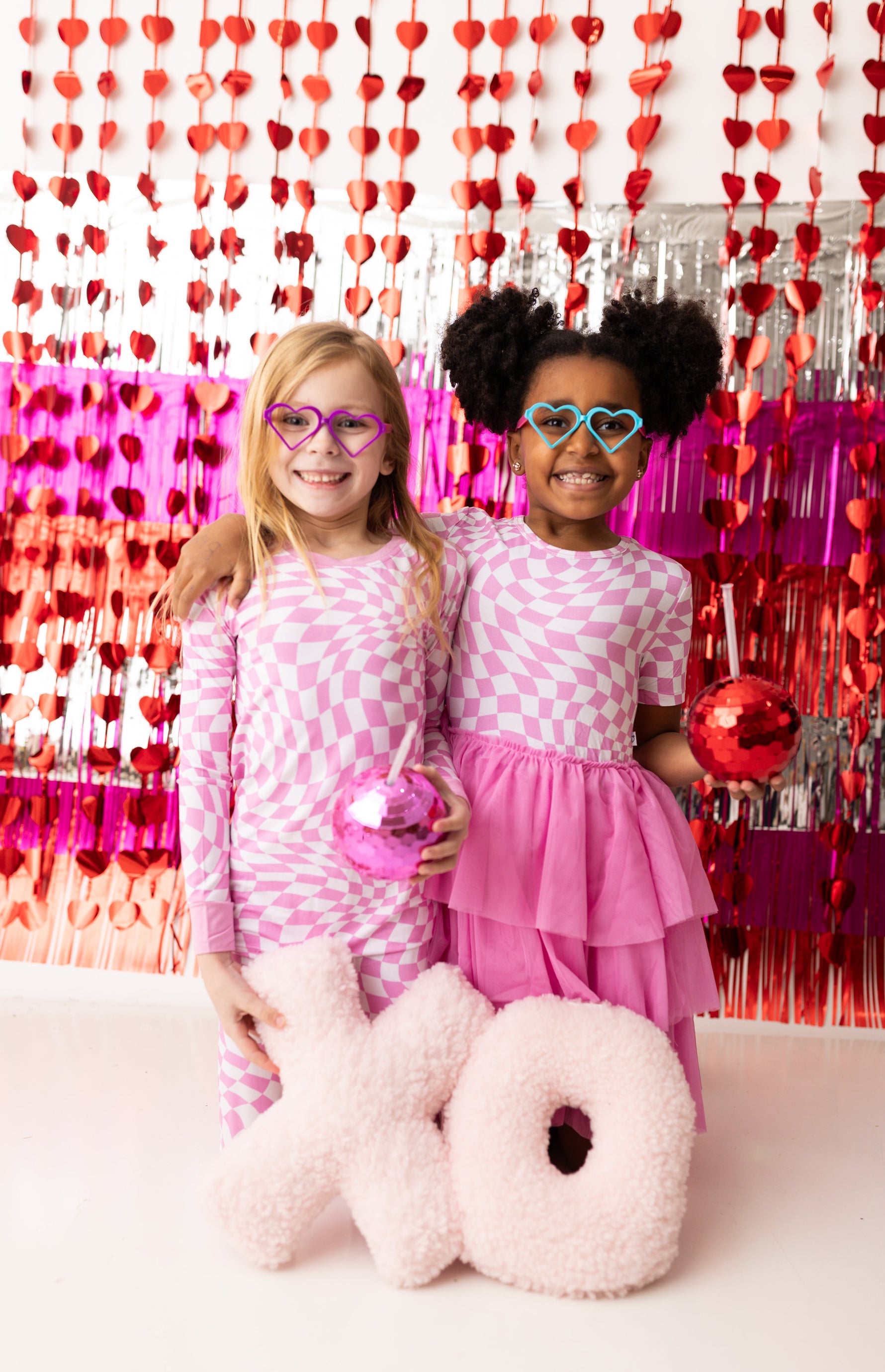 DREAM BIG LITTLE CO BUBBLEGUM WAVY CHECKERS DREAM TUTU DRESSEveretts Place