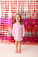 DREAM BIG LITTLE CO BUBBLEGUM WAVY CHECKERS GIRL'S DREAM GOWNEveretts Place