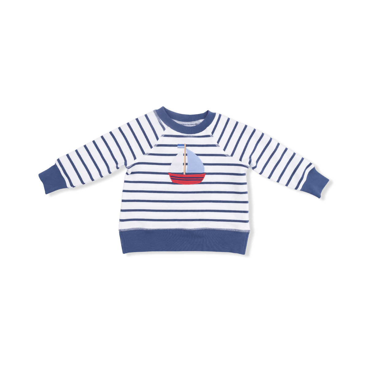 Angel Dear Bubbly Sailboat - Raglan Sweatshirt - 