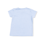 Angel Dear Bubbly Sailboat Stripe - Crew Neck Tee with Cargo Short - 